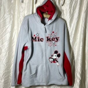Disney Mickey Mouse Zip Fleece Hoodie